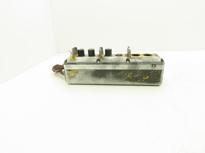 Square D Crane Hoist 6-Station Pushbutton Control Pendant Vintage