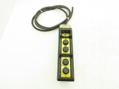 Spotter Controls Series C Crane Hoist 4-Station Pushbutton Control Pendant