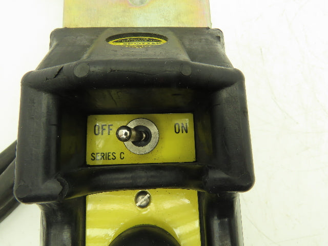 Spotter Controls Series C Crane Hoist 4-Station Pushbutton Control Pendant