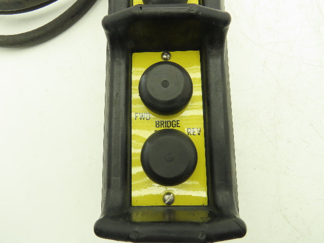Spotter Controls Series C Crane Hoist 4-Station Pushbutton Control Pendant