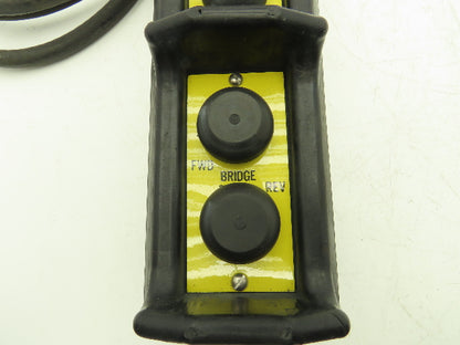 Spotter Controls Series C Crane Hoist 4-Station Pushbutton Control Pendant