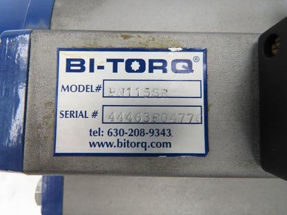 Bi-Torq Pneumatic Actuated 4" Butterfly Valve 4-Lug 316SS Disc & Limit Switch