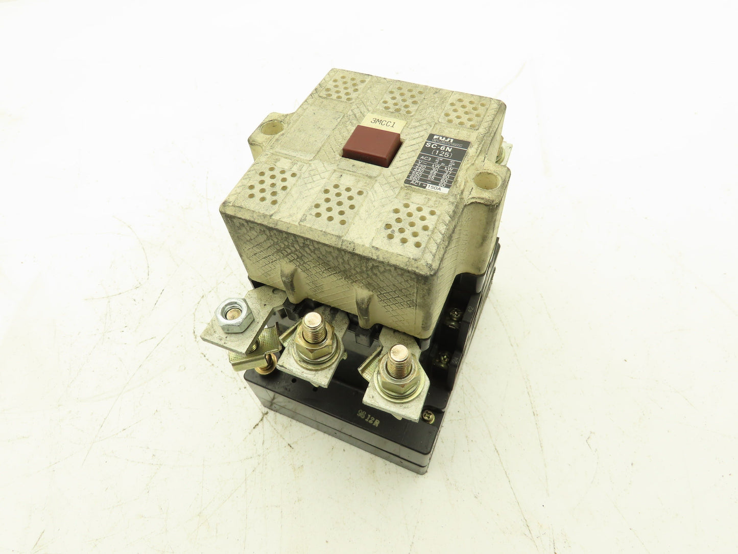 Fuji Electric SC-6N Motor Starter Contactor 60kW 660V 3Ph 150A Coil 110V AC/DC
