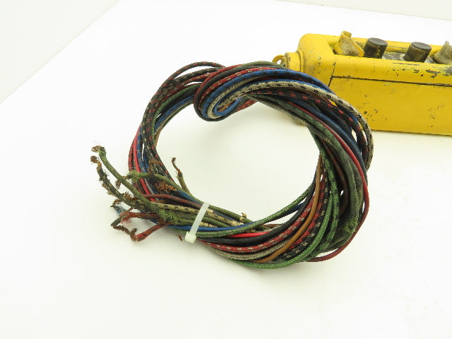 EUCLID Electric 22HB1CX1 Crane Hoist 8-Station 7-Pushbutton Control Pendant VTG