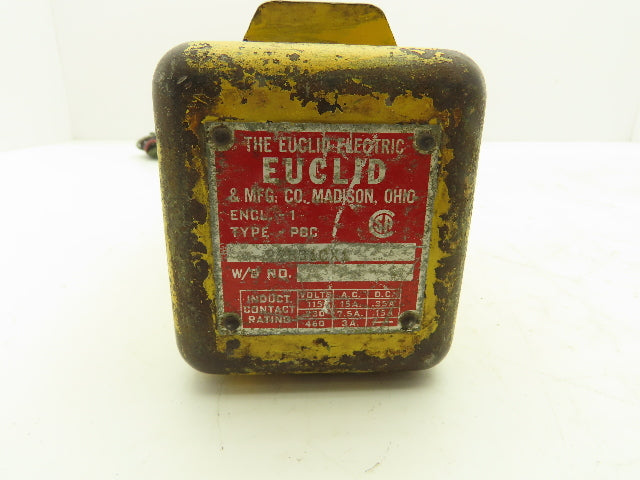 EUCLID Electric 22HB1CX1 Crane Hoist 8-Station 7-Pushbutton Control Pendant VTG