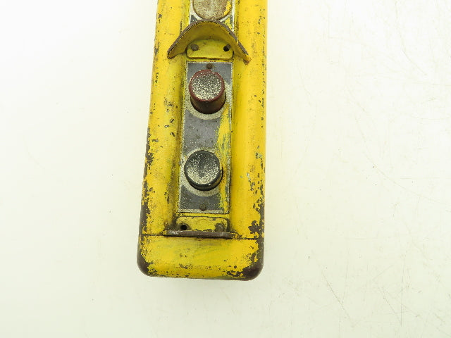 EUCLID Electric 22HB1CX1 Crane Hoist 8-Station 7-Pushbutton Control Pendant VTG