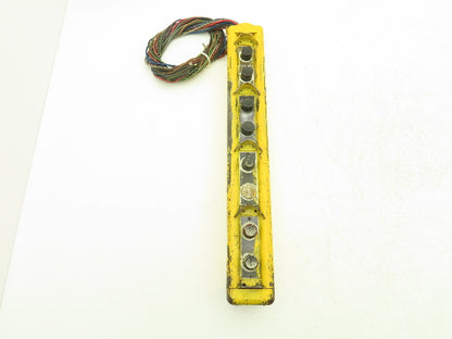 EUCLID Electric 22HB1CX1 Crane Hoist 8-Station 7-Pushbutton Control Pendant VTG