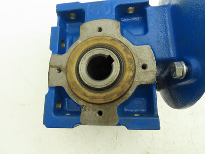 Rossi MRV-40-UO3A Worm Gearbox 13:1 Reducer .82kw 108rpm Hollow Shaft IEC 71