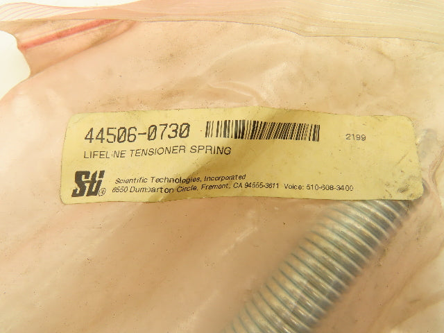 Scientific Technologies 44506-0730 Lifeline Tensioner Spring Lot Of 8