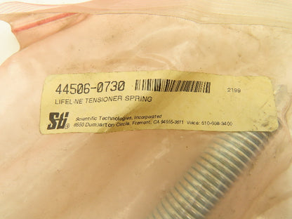 Scientific Technologies 44506-0730 Lifeline Tensioner Spring Lot Of 8