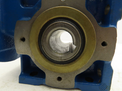 Rossi MRV-40-UO3A-14x160 Worm Gearbox 50:1 Reducer 28rpm Hollow Shaft IEC 71