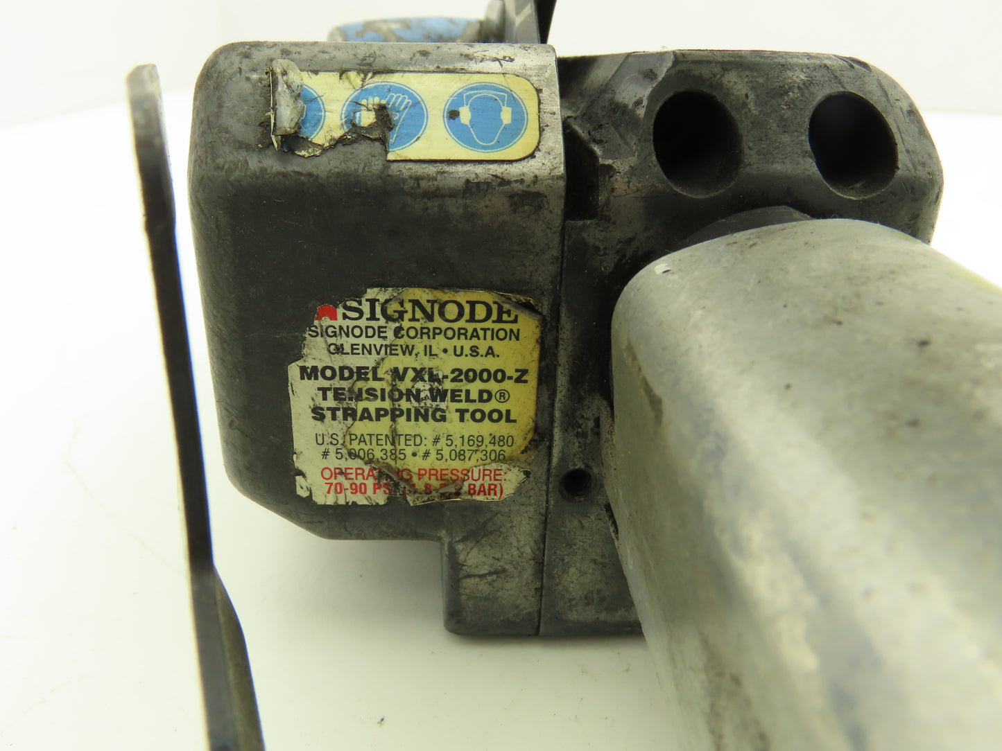 Signode VXL-2000-Z Pneumatic Air Powered Tension Weld Strapping Tool Mod Handle