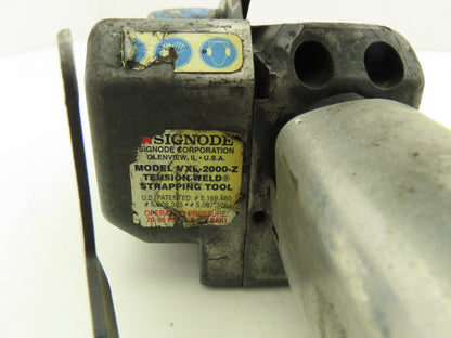 Signode VXL-2000-Z Pneumatic Air Powered Tension Weld Strapping Tool Mod Handle