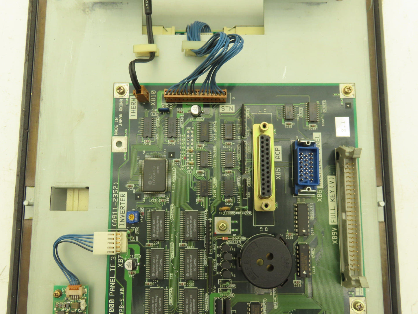 Okuma 1911-2631 OSP7000 STN HMI Operator Display Control Panel Ver 1.0