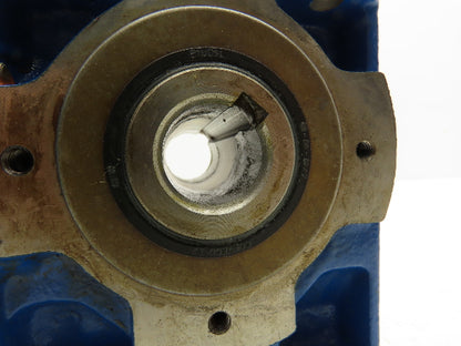 Rossi MR-IV-40-UO2A Worm Gearbox 70:1 Reducer .25kw 20rpm Hollow Shaft IEC 63