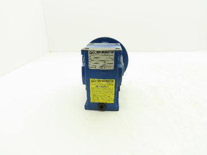 Rossi MR-IV-40-UO2A Worm Gearbox 70:1 Reducer .25kw 20rpm Hollow Shaft IEC 63