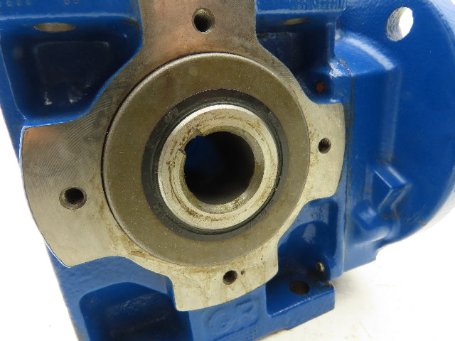 Rossi MR-IV-40-UO2A Worm Gearbox 70:1 Reducer .25kw 20rpm Hollow Shaft IEC 63