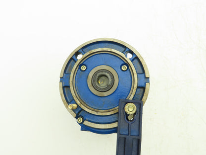 Rossi MR-IV-40-UO2A Worm Gearbox 70:1 Reducer .25kw 20rpm Hollow Shaft IEC 63