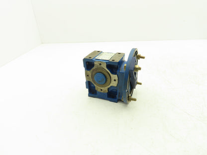 Rossi MR-IV-32-UO3A Worm Gearbox 82.9:1 Reducer .11kw 17rpm Hollow Shaft IEC 63