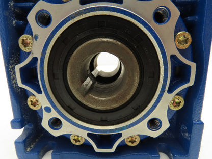 Motovario NRV 050 Worm Gearbox 5:1 Reducer 5/8" Input x 1" Hollow Shaft