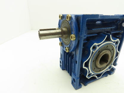 Motovario NRV 050 Worm Gearbox 5:1 Reducer 5/8" Input x 1" Hollow Shaft