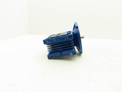 Motovario NRV 050 Worm Gearbox 10:1 Reducer 56C 5/8" Input x 1" Hollow Shaft