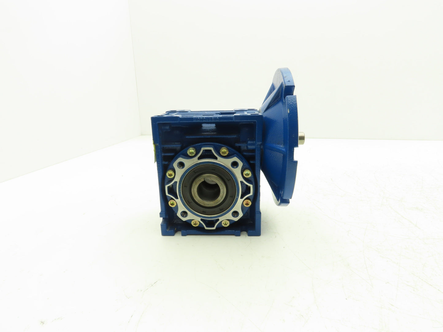 Motovario NRV 050 Worm Gearbox 10:1 Reducer 56C 5/8" Input x 1" Hollow Shaft