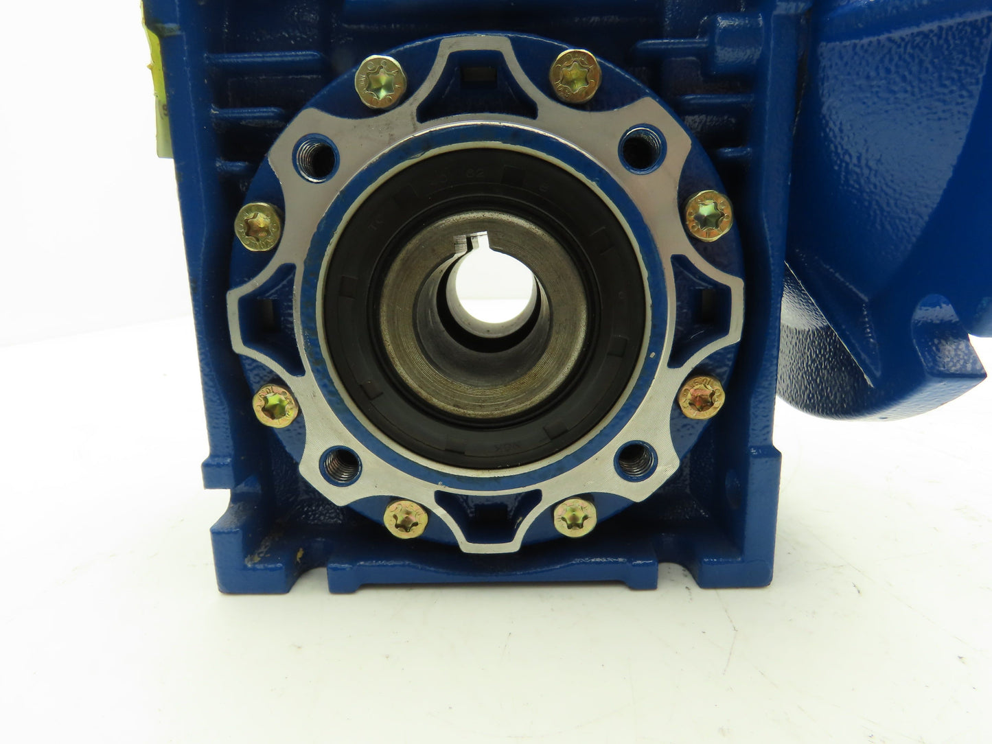 Motovario NRV 050 Worm Gearbox 10:1 Reducer 56C 5/8" Input x 1" Hollow Shaft