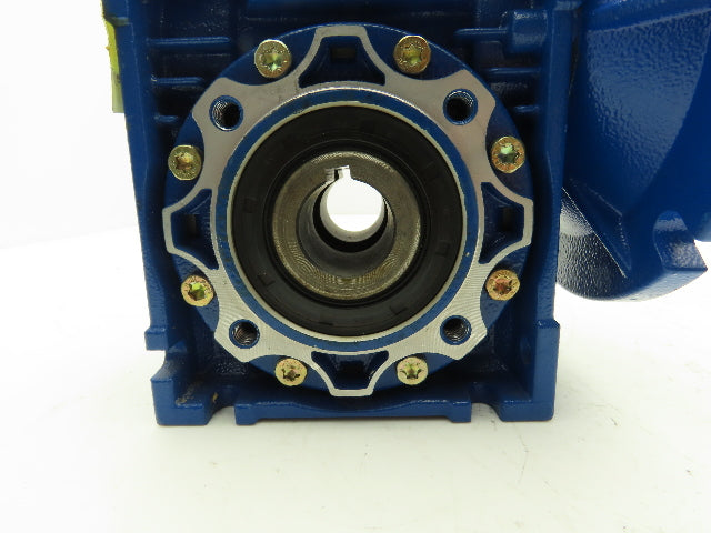 Motovario NRV 050 Worm Gearbox 10:1 Reducer 56C 5/8" Input x 1" Hollow Shaft