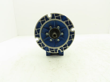 Motovario NRV 050 Worm Gearbox 10:1 Reducer 56C 5/8" Input x 1" Hollow Shaft