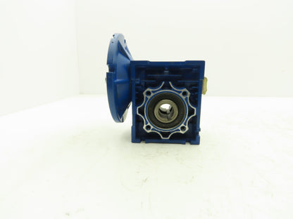 Motovario NRV 050 Worm Gearbox 10:1 Reducer 56C 5/8" Input x 1" Hollow Shaft