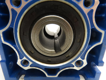 Motovario NRV 050 Worm Gearbox 10:1 Reducer 56C 5/8" Input x 1" Hollow Shaft