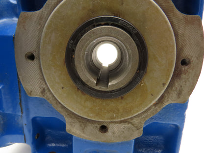 Rossi MRIV-50-UO2A Worm Gearbox 50.7:1 Reducer .56kw 28rpm Hollow Shaft IEC 71