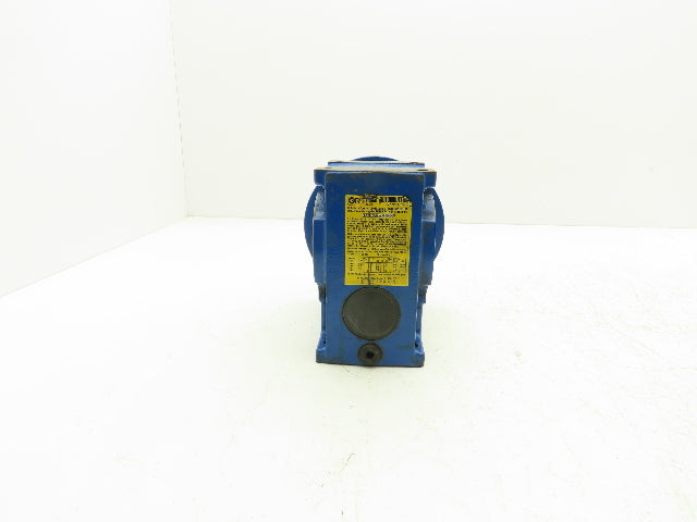 Rossi MRIV-50-UO2A Worm Gearbox 50.7:1 Reducer .56kw 28rpm Hollow Shaft IEC 71