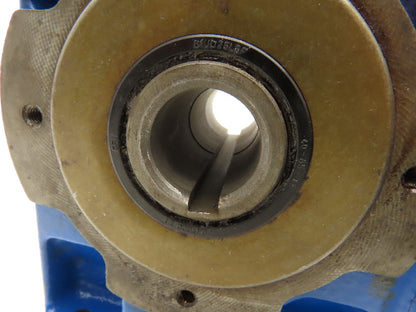 Rossi MRIV-50-UO2A Worm Gearbox 50.7:1 Reducer .56kw 28rpm Hollow Shaft IEC 71