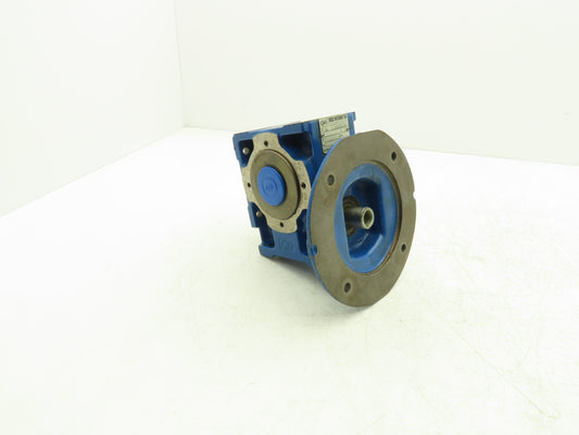 Rossi MRV-50-UO3A Worm Gearbox 40:1 Reducer .5kw 35rpm Hollow Shaft IEC 80