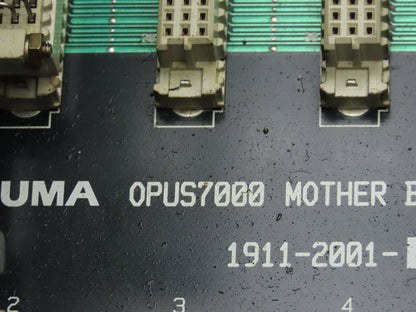 Okuma E7191-855-019-2 OPUS 7000 CPU/IF Rack 12 Chassis Backplane Add-On Cards