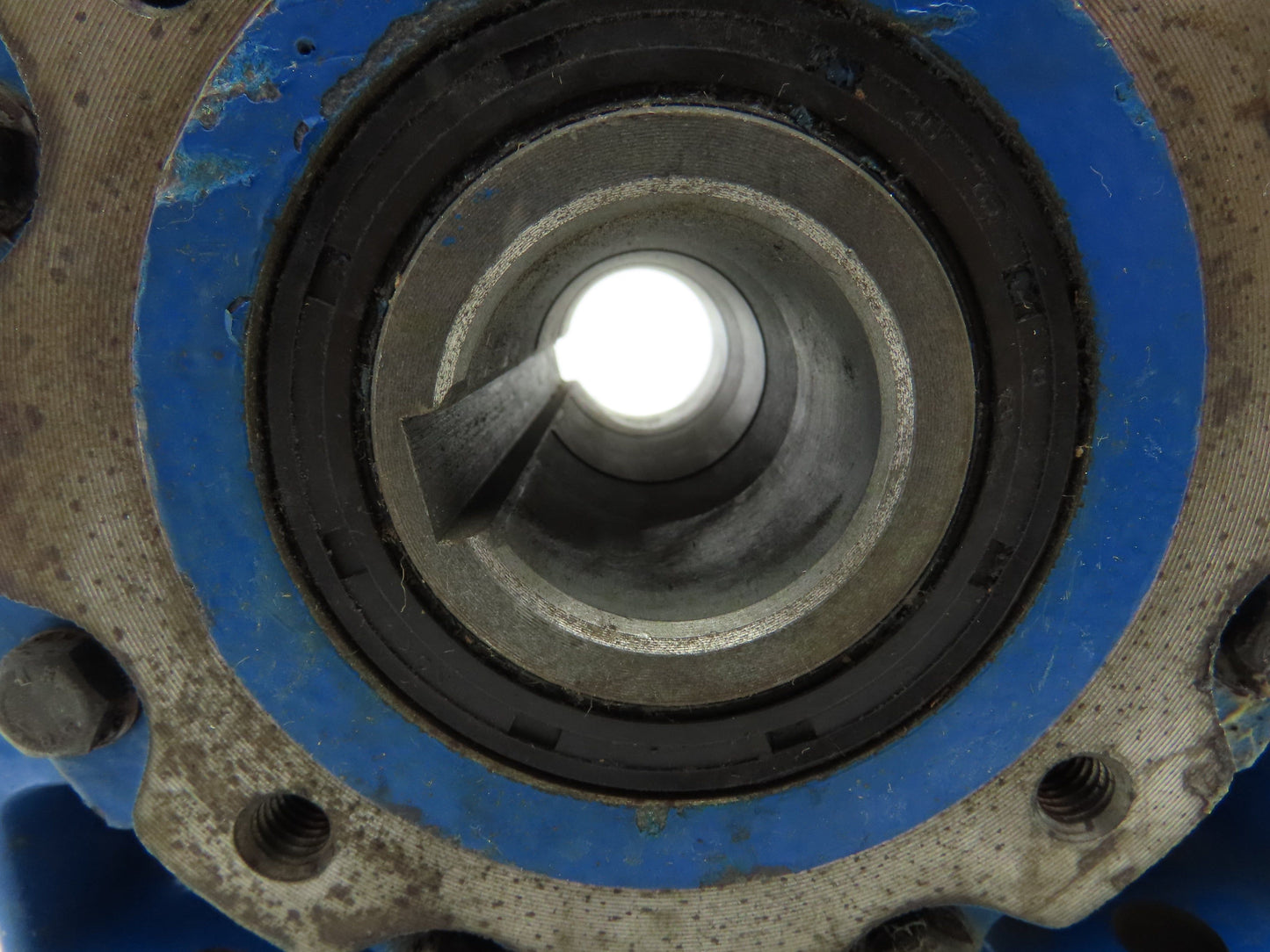 Rossi MRV 63 UO2A Worm Gearbox 40:1 Reducer .85kw 35rpm Hollow Shaft IEC 71