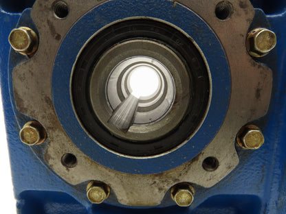 Rossi MRIV 63 UO2A Worm Gearbox 81:1 Reducer .64kw 17rpm Hollow Shaft IEC 80 B3