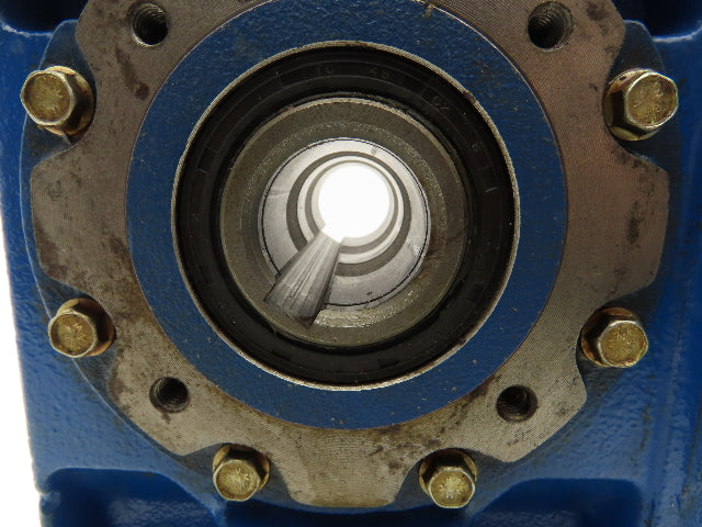 Rossi MRIV 63 UO2A Worm Gearbox 81:1 Reducer .64kw 17rpm Hollow Shaft IEC 80 B3