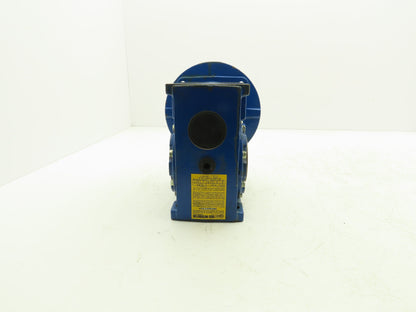 Rossi MRV 63 UO2A Worm Gearbox 63:1 Reducer .56kw 22rpm Hollow Shaft IEC 80 B6