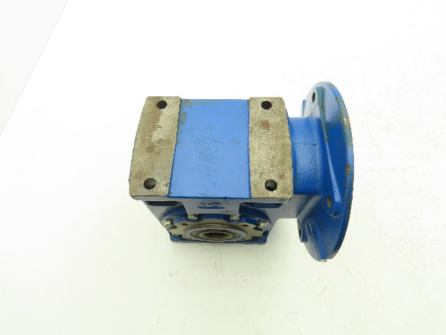 Rossi MRV 63 UO2A Worm Gearbox 63:1 Reducer .56kw 22rpm Hollow Shaft IEC 80 B6