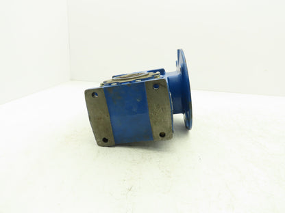 Rossi MRV 63 UO2A Worm Gearbox 63:1 Reducer .56kw 22rpm Hollow Shaft IEC 80 B6