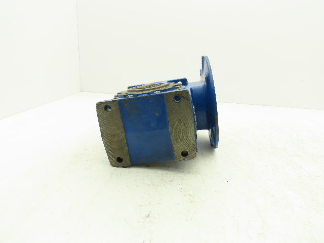 Rossi MRV 63 UO2A Worm Gearbox 63:1 Reducer .56kw 22rpm Hollow Shaft IEC 80 B6