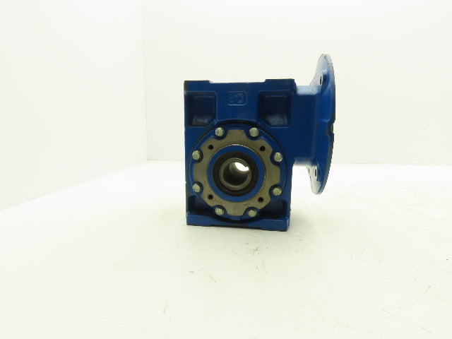 Rossi MRV 63 UO2A Worm Gearbox 63:1 Reducer .56kw 22rpm Hollow Shaft IEC 80 B6