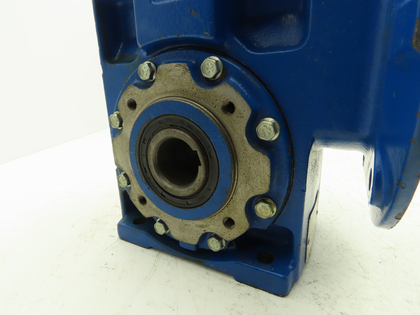 Rossi MRV 63 UO2A Worm Gearbox 63:1 Reducer .56kw 22rpm Hollow Shaft IEC 80 B6