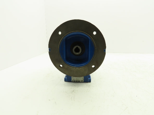 Rossi MRV 63 UO2A Worm Gearbox 63:1 Reducer .56kw 22rpm Hollow Shaft IEC 80 B6