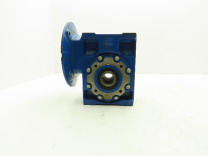 Rossi MRV 63 UO2A Worm Gearbox 63:1 Reducer .56kw 22rpm Hollow Shaft IEC 80 B6