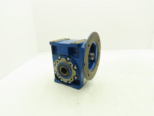 Rossi MRV 63 UO2A Worm Gearbox 63:1 Reducer .56kw 22rpm Hollow Shaft IEC 80 B6