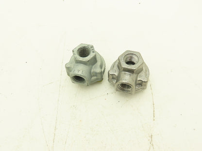 Deltrol 10135-70 EV125A2 Pneumatic Quick Dump Exhaust Valve 1/4NPT Port Lot of 2